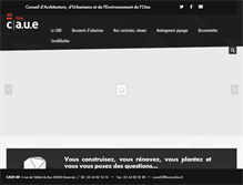 Tablet Screenshot of caue60.com
